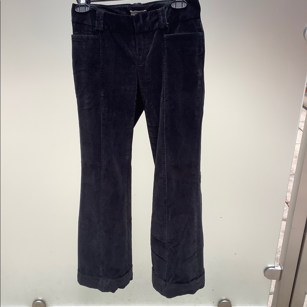 Vintage Petite Banana Republic Black Corduroy Pants